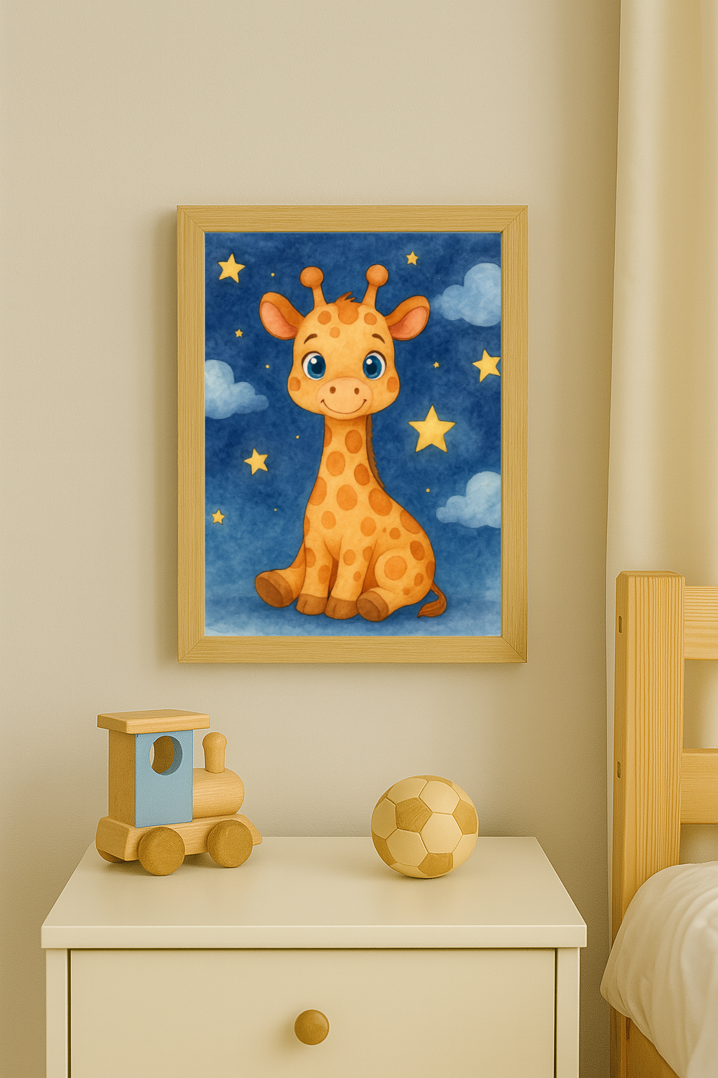 Poster Giraffe Mali