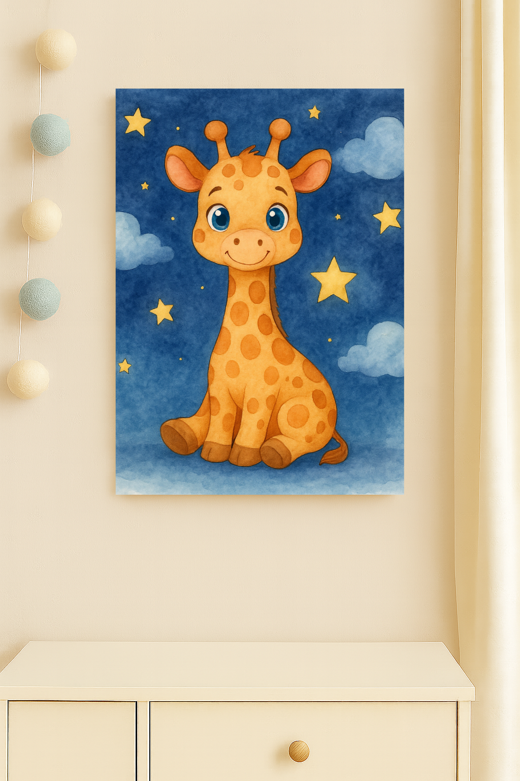 Poster Giraffe Mali