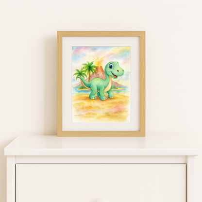 Poster Dino Rocky
