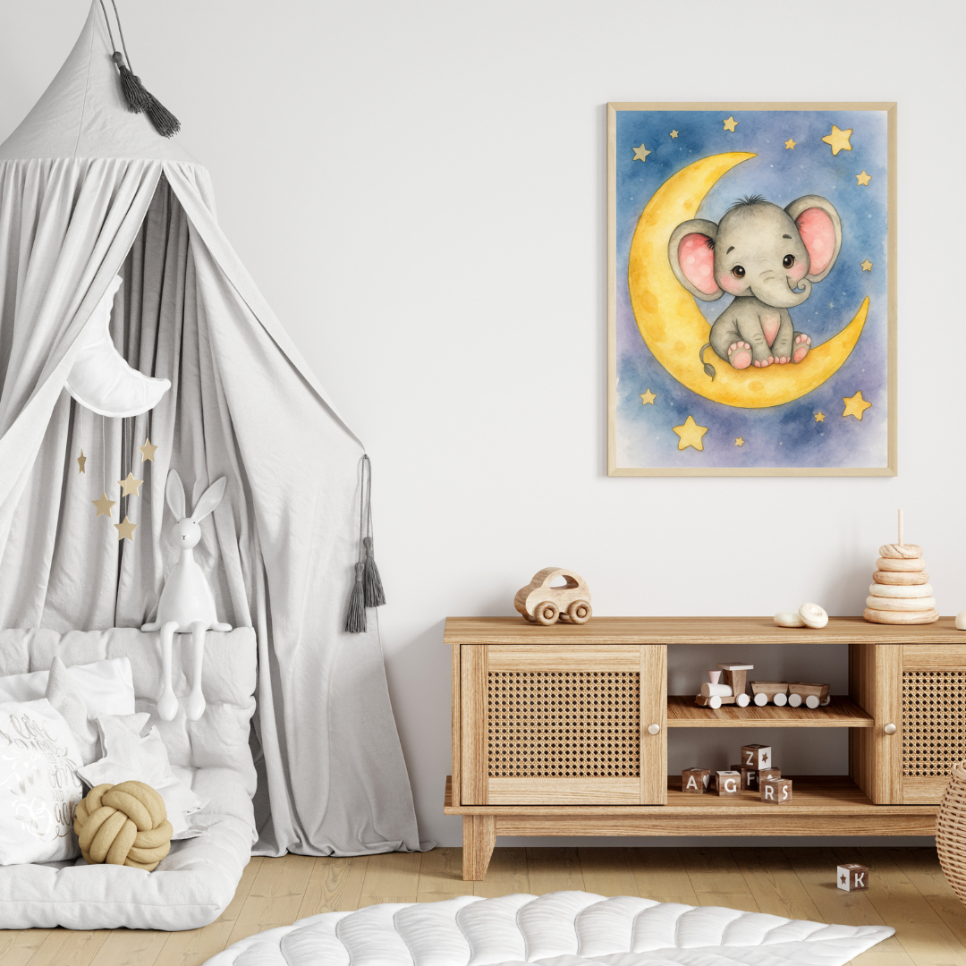 Poster Elefant Elli
